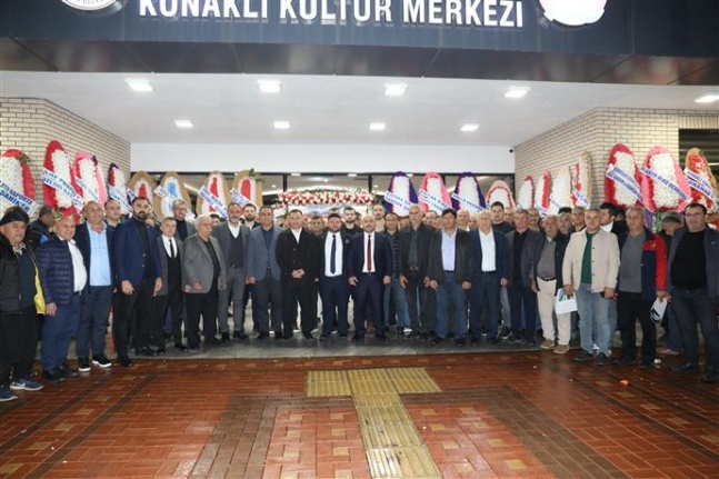 Başkan Yücel'e çoşkulu karşılama