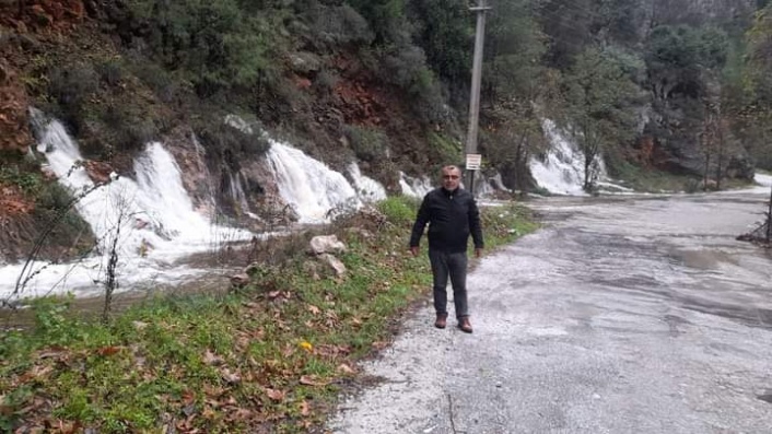 Kadıpınarı şelaleye dönüştü!