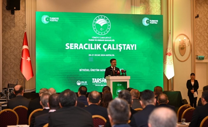 'Seracılık sadece tarımsal faaliyet değil aynı zamanda sanayiciliktir'