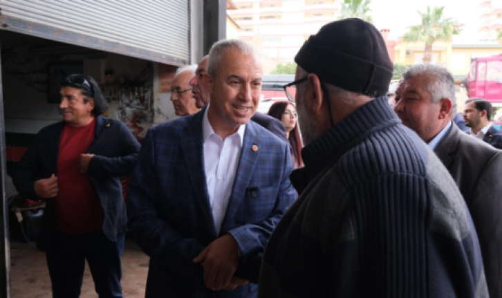 Aday Özçelik’ten sanayi esnafına çözüm sözü