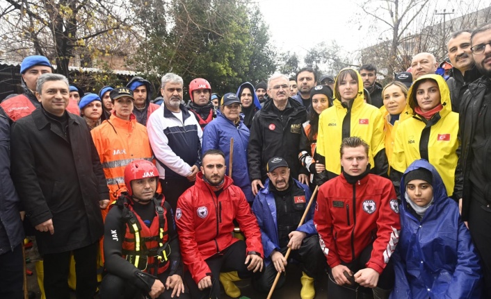 AFAD Gönüllüleri Antalya'da işbaşında