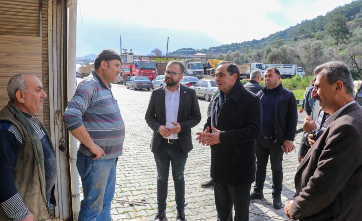 Başkan Yılmaz esnaf ziyaretlerine hız kesmeden devam ediyor