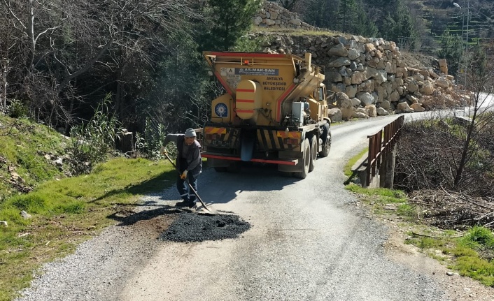 Büyükşehir kırsalda çalışıyor