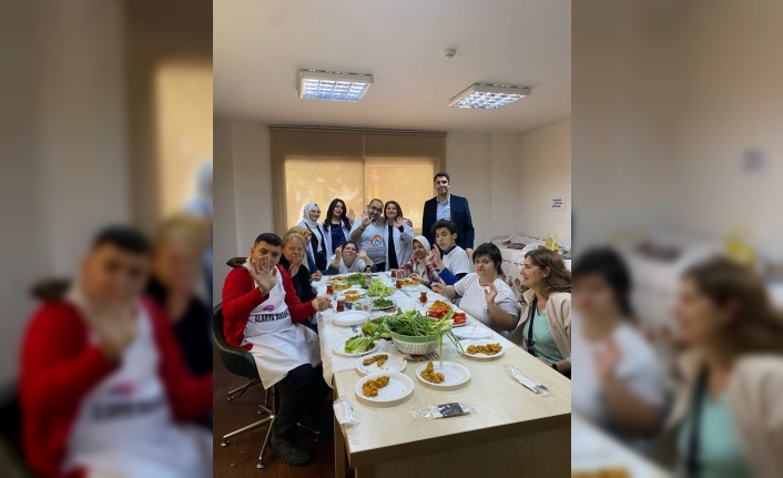 Engelli bireyler eğlenirken öğreniyor