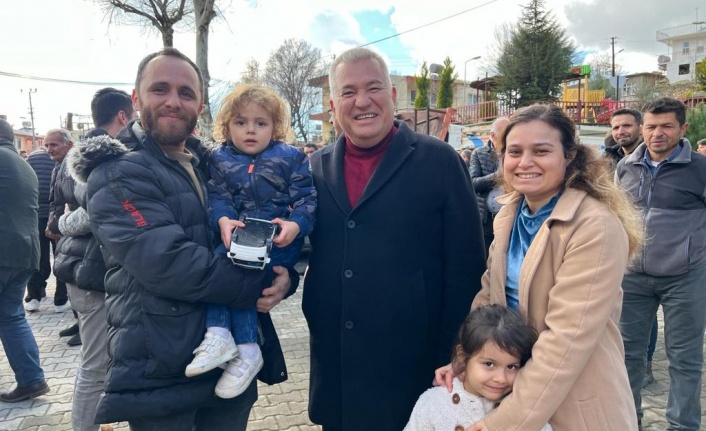 Şahin'e Güzelbağ'da coşkulu karşılama