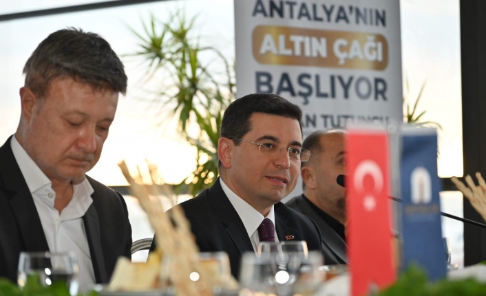 Tütüncü: “Antalya’yı altın çağına ulaştıracak projelerle geliyoruz”