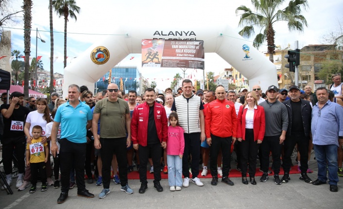 24. Alanya Atatürk Halk Koşusu ve Maratonu yapılacak