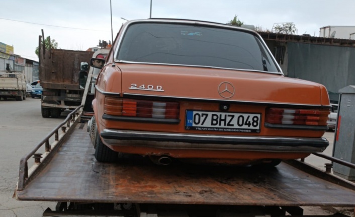 Alanya'da drift yapan sürücüye ağır ceza