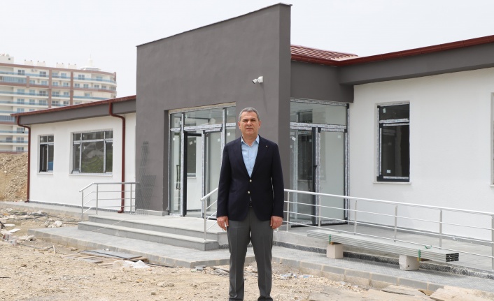 Mahmutlar Gençlik Merkezi inşaatında sona yaklaşıldı