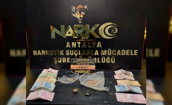 Alanya'da uyuşturucu operasyonu