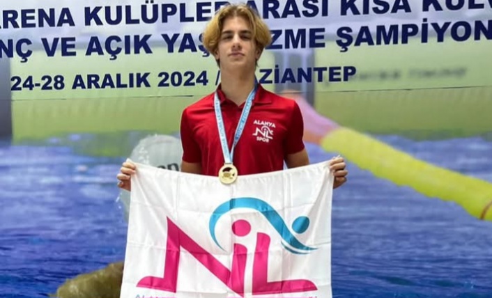 Alanya Nil Spor Kulübünün sporcusu Türkiye birincisi oldu