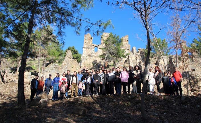 AGC üyeleri Syedra Antik Kenti'ni keşfetti