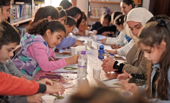 Alanya Belediyesi Çocuk Kütüphanesinden öğrenciler için tam mesai