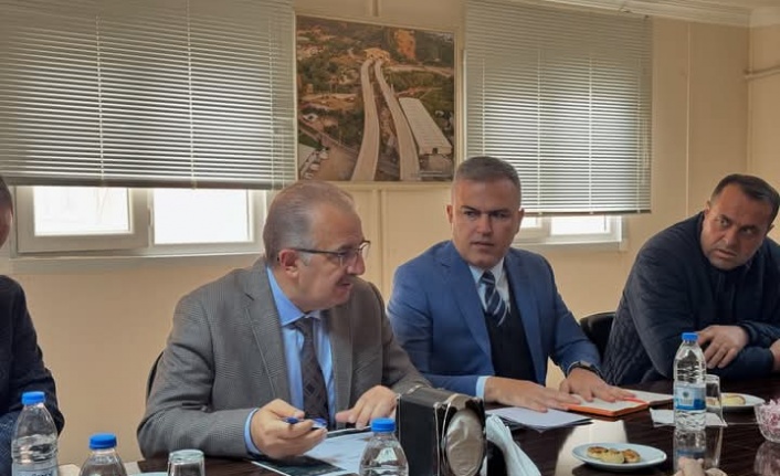 Alanya Antalya Otoyol projesi için toplandılar