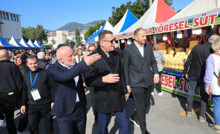 Alanya'da Karadeniz rüzgarı esti