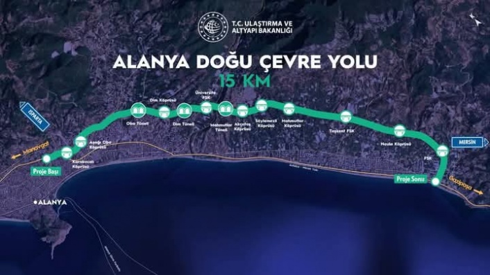 Alanya'nın trafiğini rahatlatacak projede flaş gelişme