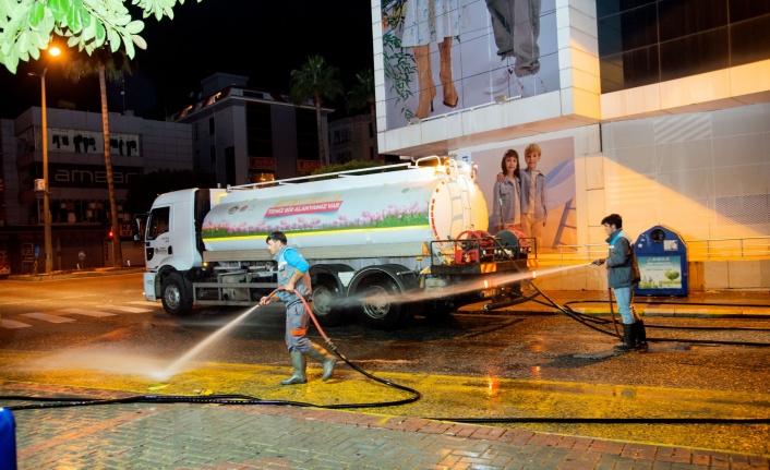 Alanya Belediyesi'nden bayram temizliği