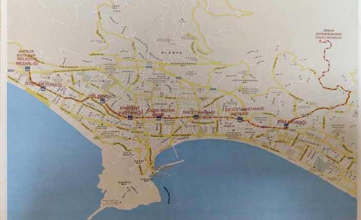 Alanya Belediyesi'nden mezarlıklara ücretsiz servis