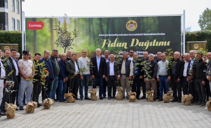 Çiftçilere keçi boynuzu fidanı desteği