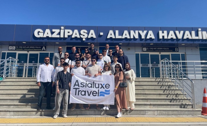 Özbekistanlı acentalara Alanya tanıtıldı