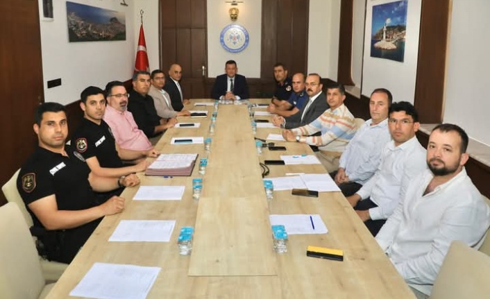 Beşiktaş ve Sivas maçı önlemleri masaya yatırıldı