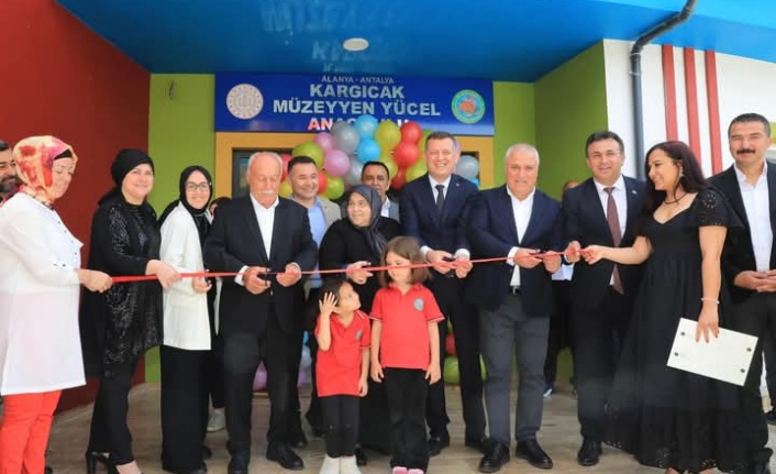 Yücel ailesinin annesi adına yaptırdığı Anaokulu açıldı