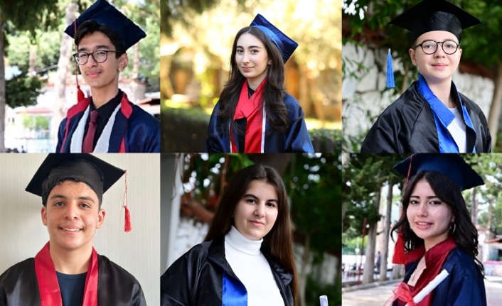 Alanya LGS'de 6 Türkiye birincisi çıkardı