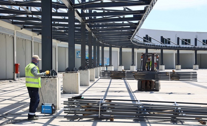 Alanya Toptancı Hali'nde sona yaklaşıldı