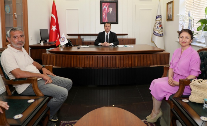 AGC'den Kaymakam Öztürk'e hayırlı olsun ziyareti