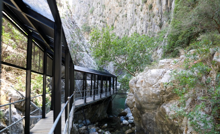 Sapadere Kanyonu yeniden ziyarete açıldı