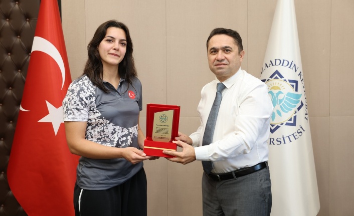 ALKÜ'nün milli yıldızının hedefi olimpiyat şampiyonluğu