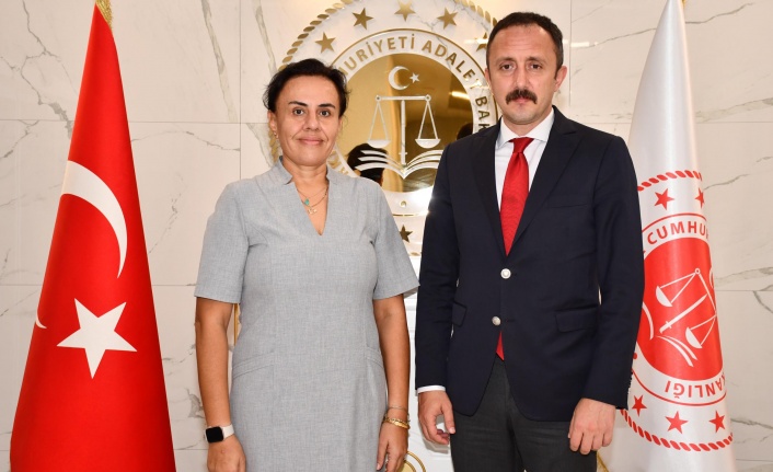 Başhekimden başsavcıya ziyaret