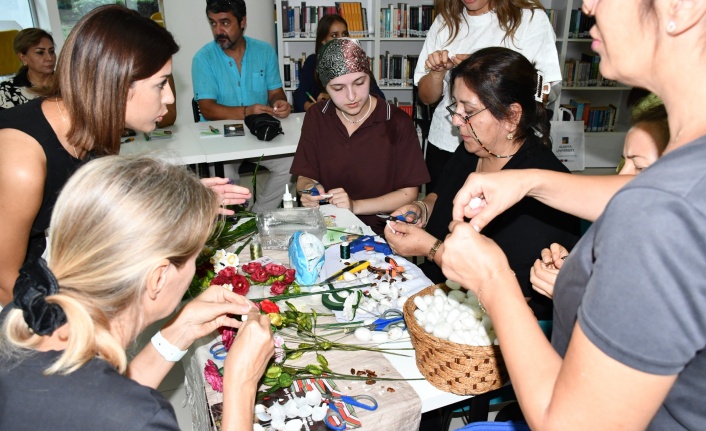 İpek Kozası Atölyesi'ne yoğun ilgi