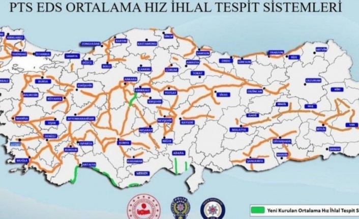 Sürücüler dikkat! Alanya Antalya arası EDS devrede
