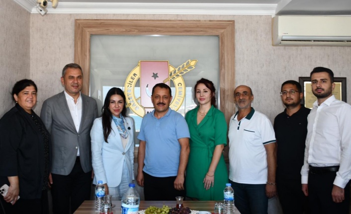 AGC'ye mesleki dayanışma ziyareti