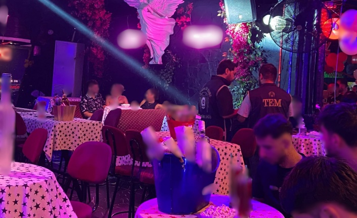 Alanya'da 180 polisle gece yarısı operasyon