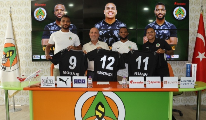 Alanyaspor’dan 3 yeni transfer