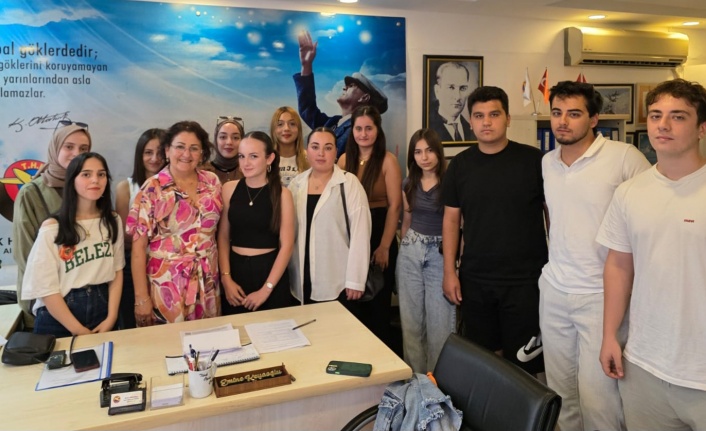 Burs aldığı derneğe bağışçı oldu