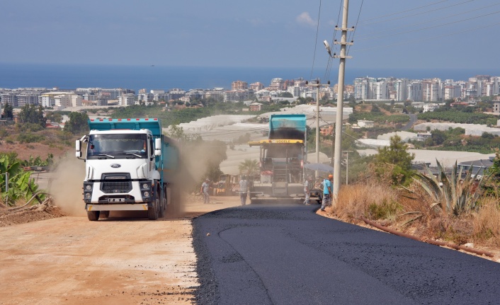 Kargıcak'ta 2. Etap asfalt çalışması başladı