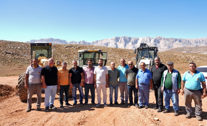 Muhtarlardan Alanya Belediyesi'ne yayla yolu teşekkürü
