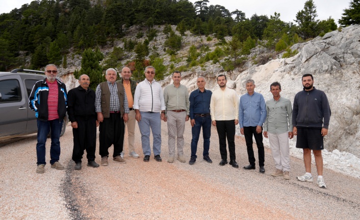 7 mahallenin grup yolu asfaltlandı