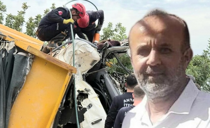 Alanya'daki kazada 1 ölü, 1 yaralı var