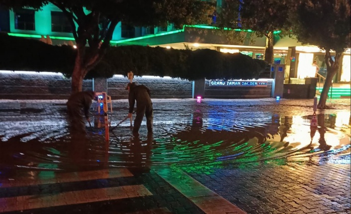 Alanya'ya 24 saatte m2'ye ne kadar yağış düştü?
