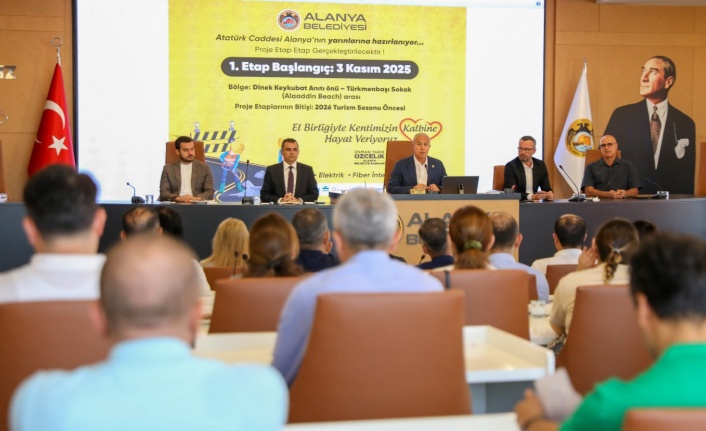 Atatürk Caddesi'nde tarihi dönüşüm başlıyor