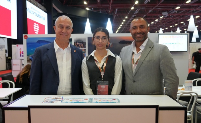 ATF'de genç gönüllü Alanya'yı anlattı