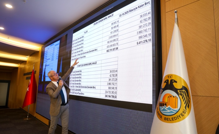 Başkan Özçelik'ten borç dersi