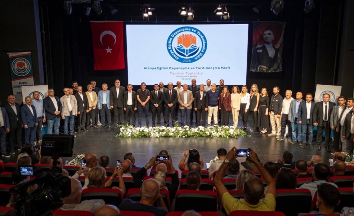 Mehmet Şahin Alanya'da iyiliği kurumsallaştırdı