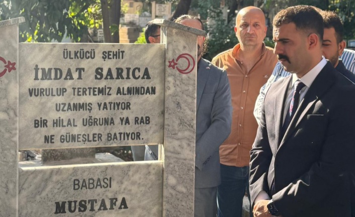 Ülkü Ocakları Antalya İl Başkanlığında bayrak değişimi
