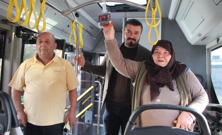 Alanya'da şehitlerimizin ismi otobüslerde yaşatılıyor