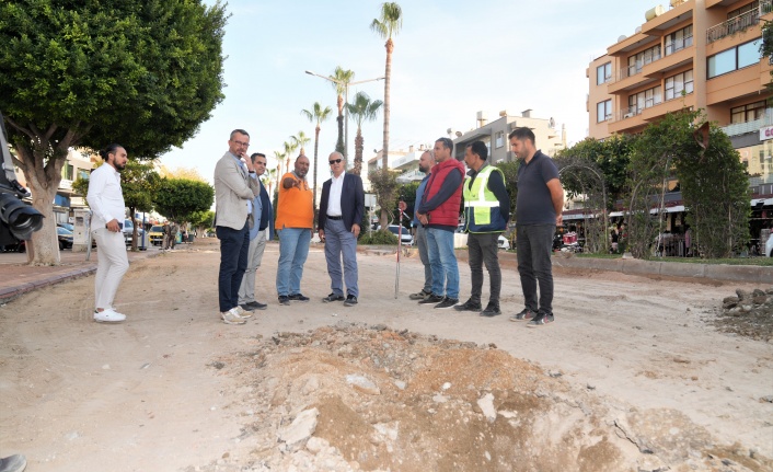 Başkan Özçelik çalışmaları yerinde inceledi